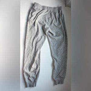 American Eagle Outfitters Light Gray Ribbed Jogger Pants